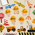 91 Pcs Construction Bulletin Board Decorations Road Cutouts Road to Success Bulletin Board Under Construction