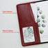 Dragon Leather Journal Notebook, Diary with Combination Lock, Lined/Blank Paper, B6 Writing Journals