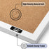 Mr. Pen Cork Board, 24”x36” - White Frame Bulletin Board for Office, Wall, Push Pin Board