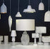 6-Pack 20 E26 Bulb Simple Deluxe Feet Extension Hanging Lantern Pendant Light Lamp Cord Cable Socket (no Included)
