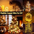 132FT 400 LED Fairy Lights Plug in Silver Wire Outdoor String Lights Waterproof Firefly Starry Lights with Remote Timer Twinkle Lights for Wedding Party Bedroom Patio Christmas-Warm White by JXLEDAYY