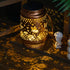 YAKii Butterfly Solar Lanterns Outdoor Waterproof Garden Decor Birthday Gifts for Women Mom Grandma Metal Hanging Solar