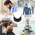 4Pcs Men Cooking and Haircut Beard Covers - Adjustable Polyester Beard Bib for Catering, Grooming, Salon Use, Reusable