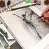 Eraser Pencils Set, Professional 3pc for Sketching, Colored Pencils, Charcoal Drawings, Fine Detail Eraser