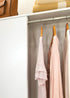 ClosetMaid Set, SuiteSymphony Top Shelf Support Bracket Kit, Add On Accessory, Shelf Hardware for Top Shelf, Pure White