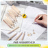 Yexiya Golf Pencils Bulk, Half Pencils 2 HB 3.5 Pre Sharpened Mini Pencils for Kids School Supplies (80 Pcs)