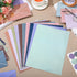 TaoBary 160 Packs Set (50 50 60 10 Design(11 8.5 Inch,Morandi Stationery Paper Double Sided Stationery Writing Papers