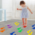 IKAYAS 48 Pcs Carpet Circles - Carpet Spot Markers for Classroom, 6 Colors Carpet Marker Spots