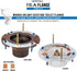 Fernco Fix-A-Flange Complete Universal Toilet Flange Water Closet Repair Kit