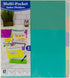 C-Line Index Dividers with Multi-Pockets - 5-Tab, 11.5 X 10, Assorted, 1 Set