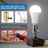 Briignite 3 Way LED Light Bulbs, 2 Pack, 50-100-150W Equivalent Daylight White 5000K, E26 Medium Base,