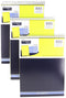 Mead Legal Pad, Top Spiral Bound, Wide Ruled Paper, 70 Sheets, 8-1/2" x 11", (3 Pack)
