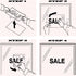 DesignToRefine (1159ig) Vinyl Wall Decal Toys Air Balloon Rocket Plane Sky Children's Room Design Stickers Large Decor