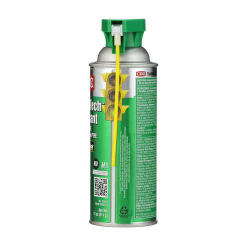 03054 11 Oz., CRC Syntha-Tech Lubricant with PTFE Synthetic Multi-Purpose Aerosol Lube for Processing Equipment