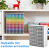 Xaajooio 180 Marker Organizer Holder for Markers, Art Supply Storage Rack with Adjustable Dividers, Desktop Pen Holder