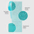 Christian Art Gifts Premium Vegan Leather Bookmark for Men & Women: Everlasting Love - Jeremiah 31:3, Teal