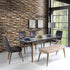 Yancorp 18"x120" Brick Wallpaper Peel and Stick Modern Stone Contact Paper for Kitchen Bedroom Accent Wall Brown Beige