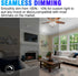 Energetic Lighting LED A15 Ceiling Fan Bulbs, 40 Watt Equivalent, 4000K Cool White, Dimmable, E26 Base, UL Listed, 6