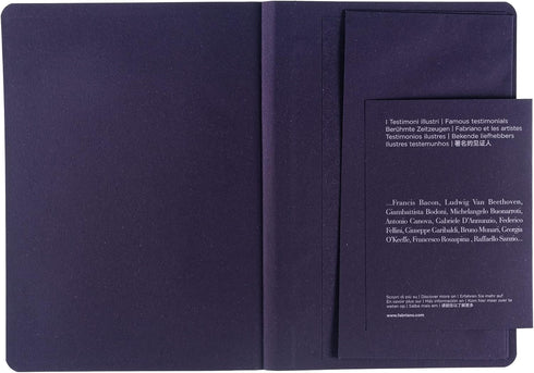 Fabriano Ecoqua Plus Fabric-Bound Notebook, A5, 5.8" x 8.3", Dotted, Wine