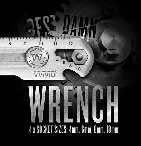 VViViD Best Damn Utility Knife, Stainless Steel Blade with Guiding Tip and Multi-Function