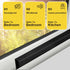 2Pcs Air Conditioner Foam Tape 2 inch x 6.5 ft - Non-Adhesive Weatherseal Tape with Glue Point for Door Window Seal
