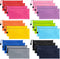 EOOUT 24pcs Pencil Pouch Bulk, Bill Size Zipper Pencil Pouches, Waterproof Pencil Bags for Office Supplies, Kids,