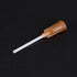 uxcell 20 Pcs 15G Plastic Dispensing Needles, 1" PP Glue Needle Tube Blunt Luer Lock Tips for Liquid Glue Gun, Amber