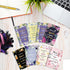 Funrous 32 Pcs Motivational Quote Pens, Inspirational Notepads Mini Journal Gift Set for Students and Office