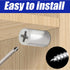 DIELLY 48 Pack (48) Self Tapping Screws Cabinet Laminate Support, Shelf Pins with Non-Slip Sleeve, Cabinet Shelf Pegs