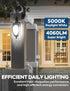 300W Equivalent LED Light Bulb, 4060LM Super Bright A23 LED Bulb, Daylight 5000K, 33W Energy Saving, E26 Medium Base, 120V for Garage, Warehouse, Shop, Supermarket, Non-Dimmable by Nouscan