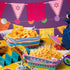 120Pcs Mexican Taco Nights Food Trays Mexican Wax Paper Deli Nacho Popcorn Assembled Trays Snack Candy Holder