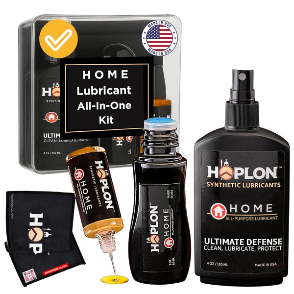 HOPLON Home Premium Maintenance Kit 7oz Synthetic Ester Lubricant with Spray, Dauber