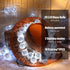 40 70s 9.8 Cunno LED Disco Ball String Lights Decorations ft Mirror Disco Light Battery Operated Ball Globe Ornaments