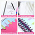 CAGIE 8.5 x 11 Spiral Notebook - 220 Pages Hardcover 5 Subject College Ruled Notebook with Removable Dividers for School