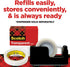 Scotch Transparent Tape, 2 Rolls, 1/2 x 2592 Inches, Classic Glossy-Finish
