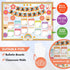 Decorably 81 Pcs Birthday Chart for Classroom - Birthday Bulletin Board Decorations, Classroom Birthday Chart Set