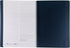 Fabriano Ecoqua Plus Hidden Spiral-Bound Notebook, A4, Lined, 8.3" x 11.7", Navy