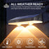 3000/4000/6000K 3 Mailbox, Sign(2 Pack) Solar Lights Outdoor Waterproof Modes Solar Powered Dusk to Dawn Lighting