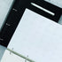 Filofax Clipbook, A4 Size, Classic Monochrome Collection, Refillable Notebook in Black (B144000)