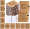 Employee Appreciation Gifts A6 Kraft Spiral Notebook Journals and Motivational Pens, Inspirational Notepads, 20 Pcs