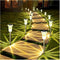 DenicMic Solar Lights Outdoor 10 Pack Waterproof 3000K Warm White LED Stainless