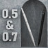 Four Candies 4PCS Metal Mechanical Pencils Set with Case, 0.5mm & 0.7mm Artist Pencil with 8 Tubes HB Lead