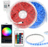4PIN 2-Ports 5V/12V/24V 5050 3528 5630 RGBZONE WiFi RGB LED Controller, Smart LED Light Strip Controller, DC for SMD