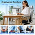 Tailbone Ergonomic Memory Foam Seat Cushion Hemorrhoid Pillow for Hip Sciatica and Pain Relief for Office Chair Car