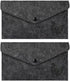 File Folder Butterfly Carved Felt Storage Case Bag, Utility Felt Bags for Document Holder, 2 Pack