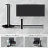 (12.5INCH) Stainless Steel Toilet Paper Holder with Wet Wipes Box for Bathroom - Self-Adhesive for Toilet, Adhesive