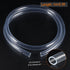 TOP-VIGOR 10mm ID 12mm OD PVC Clear Vinyl Tubing, 1M Length Food Grade Flexible Water Pipe, Plastic Tube for Transfer Water, Oil, Air, Powders & Fine Granules