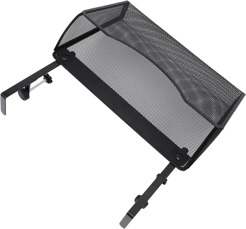Fydun Hanging Desk Side Storage, Organizer Adjustable Carbon Steel and Supplies Organisers Robust Material PP