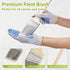 HOUIT Set, House Paint Roller Kit with Extension Pole, Home Wall Painting Supplies with Paint Brush, Paint Tray