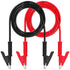 KAIWEETS Alligator Clips Electrical Test Leads Set, 15A Heavy Duty Jumper Wires with Protective Copper Clips